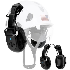Hard Hat Bluetooth Gehörschützer, CE EN352-1 SNR 26db Bluetooth Ohrenschützer, Ear Pro... - Bild 1 von 9