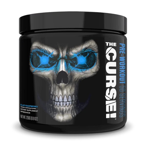 JNX Sports The Curse! Pre Workout 250g - Out  of Date - Blue Raspberry - Image 1 of 1