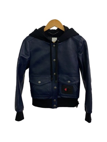 Coach giacca pelle blusa O Navy usata