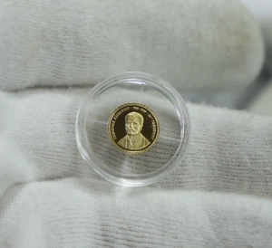 2009 Greatest President 14k Gold 1/2 Gram Proof Coin "Teddy Roosevelt" - Picture 1 of 4