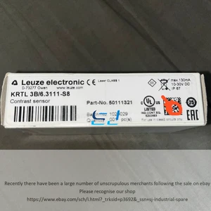 Brand new Leuze KRTL3B/6.3111-S8 Color Sensor KRTL3B/6.3111-S8 (FedEx/DHL) - Picture 1 of 6