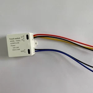 TQ-8001 220V Touch Control Switch, One-Touch On/Off Switch for DIY Lamps, Durabl - Bild 1 von 4