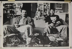 CHASING AMY seltenes s/w Filmposter 24,25"X36,50" Neu aus altem Lagerbestand (b339) - Bild 1 von 3