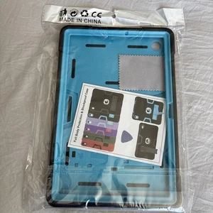 Galaxy Tab A8 New Black And Blue Whole Body Protection And Shock Proof Case ￼ - Picture 1 of 3