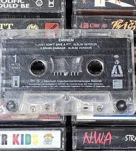 Eminem ‎– Just Don't Give A Fuck Cassette Single Rare HTF OOP Slim Shady - Imagen 1 de 2