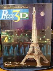 PUZZ3D EIFFELTURM 703 TEILE - DAS VOLLDIMENSIONALE PUZZLE - 1995 - Bild 1 von 10