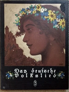 Liedertexte Das deutsche Volkslied, Band 1 u 2, Clemens Schmalstich, ca. 1920 - Bild 1 von 13
