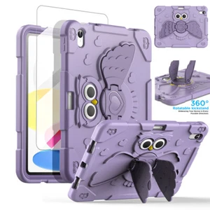 Für iPad (A16) 2025/iPad 10. drehbarer Ständer Hand stoßfeste Eule Hülle Cover - Bild 1 von 19
