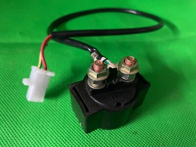 STARTER RELAY SOLENOID MALE CONNECTER ATVs QUADBIKES LATE 1980's to EARLY 2000's - Image 1 of 4