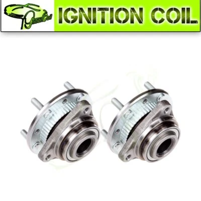 2 Front Wheel Bearing & Hub Assembly 4WD Fits Chevrolet S10 Blazer GMC S15 Jimmy - Image 1 of 4