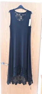 Roman Originals black maxi dress Size 16 - Picture 1 of 5