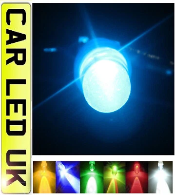 ✅ 501 W5W T10 Pushfit LED Bulbs 12v ✅ Interior Upgrade Car Van Bike ✅ Colour RGB - Image 1 of 4