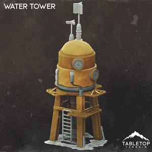 Water Tower - Compatible with Star Wars Legion Shatterpoint - Bild 1 von 10