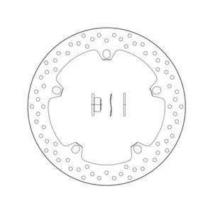 Brembo brake disc 168B407D6 - Gold series - (rigid) - Picture 1 of 1