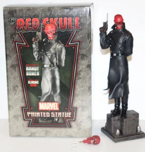 MIB Randy Bowen Red Skull Statue 2006 Marvel Captain America #1442/2000 + 2 Head - Picture 1 of 24