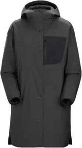 Arc’teryx Atrel Women’s Hooded Fall Jacket Women’s Black Large New With Defect - Picture 1 of 17