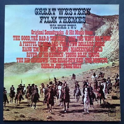 Alex North GREAT WESTERN FILM THEMES Vol2 LP Soundtracks Morricone Bruno Nicolai - Image 1 of 4