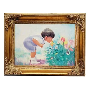 Easter Morning Artwork First Canvas Transfer Artist: Donald Zolan 1994 - Picture 1 of 3