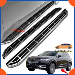 Fits for Volvo XC90 2015-2023 Fixed Running Board Side Steps Pedals Nerf Bar - Imagen 1 de 18