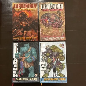 Elephantmen by Image Comics Vol 1-4, Total 4 Hardcovers - Great Condition - Picture 1 of 3