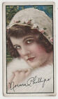 Norma Phillips Vintage 1916 C93 Imperial Tobacco Card - Silent Film Star