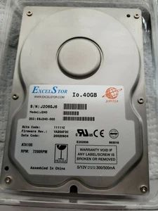 Excel Stor HDD Eide 40 GB 7200PM - Afbeelding 1 van 1