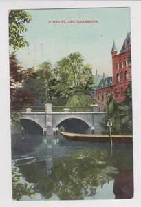 Postcard / Postkarte / Ansichtkaart / AK +/- 1909 Nederland Utrecht Abstederbrug - Imagen 1 de 2