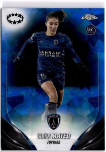 Clara Mateo 2023-24 Topps Cromo Zafiro Mujer Variación de Imagen #41 Paris FC - Imagen 1 de 2