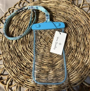 Vera Bradley wasserdichte Handytasche mit Schlüsselband Beach Treasures Neu mit Etikett - Bild 1 von 7