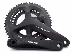 Shimano 105 FC-R7000 50-34T Compact 2x11 Speed CrankSet 170mm, Black - Picture 1 of 1