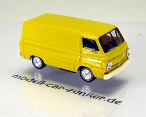 Brekina 34351 Dodge A100 Van Yellow USA 1:87 NEW Model Car - Picture 1 of 1