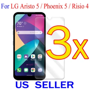 3x Clear LCD Screen Protector Guard Cover For LG Aristo 5 / Phoenix 5 / Risio 4 - Picture 1 of 1