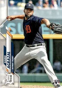 [BB6] 2020 Topps Update #U-265 Dario Agrazal - Detroit Tigers RC