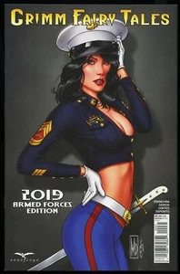 Grimm Fairy Tales 2019 Armed Forces Edition (C cover) ~ Zenescope ~ Marines (VF) - Picture 1 of 2