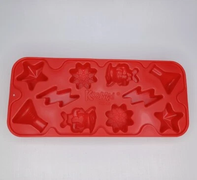 Kool - Aid Mad Scientwisted Ice Cube Tray Red Plastic 2003 - Image 1 of 4