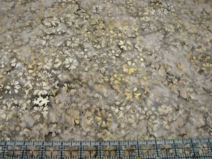 Tela de algodón de 2,6 yardas - tesoros atemporales Tonga Batik flores almendra floral - Imagen 1 de 1