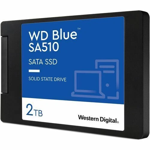 Western Digital Blue SA510 2TB, Internal, 2.5 in (WDS200T3B0A) SSD