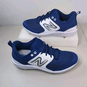 Botines de béisbol New Balance Fresh Foam X 3000 V6 metal azul/blanco medianos para hombre - Imagen 1 de 16