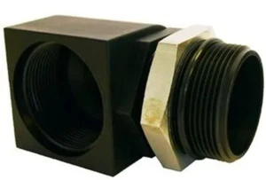 90 Degree Adapter for CCV8000 Crankcase Vent. Filter Hose. Racor # CCV55547-10 - Picture 1 of 1
