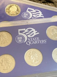2-U.S. Mint Proof 2000 and 2005 Quarters sets 10 Coins - Picture 1 of 10