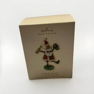 Hallmark Keepsake Ornament 2008 A Jolly Ho Ho Ho Santa Navidad - Imagen 1 de 5