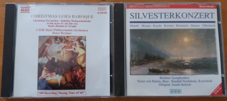 Weihnachten X-Mas Christmas Barock Silvesterkonzert Klassik 2 CDs Zustand gut - Bild 1 von 2