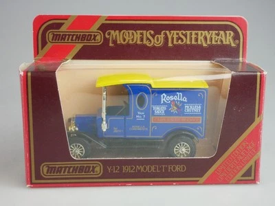 Y-12-3 1912 Ford T Lkw Rosella - 41898 Matchbox MoY Yesteryear - Bild 1 von 4