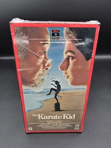 NEW & SEALED! Vtg 1985 The Karate Kid VHS RCA Red Box Cassette Tape w/ Watermark - Picture 1 of 6