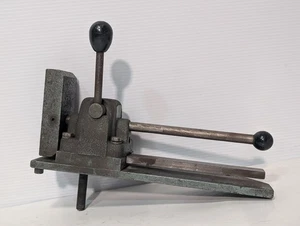 Vintage metalworking machine vise tool lever block assembly component lathe part - Picture 1 of 6