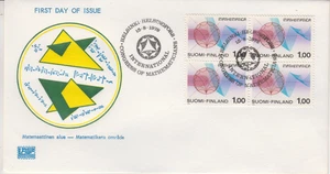 FINLAND  : 1978   FDC/ COVER - SCOTT # 612   BLOCK 4 / SCIENCE - Picture 1 of 1