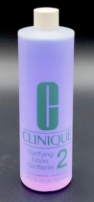 倩碧 Clinique Clarifying 乳液 2 Jumbo 瓶 16.5 盎司 - 干性组合 - 全新 全尺寸 — 第 1/4 张图片