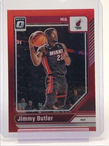 JIMMY BUTLER 2024-25 DONRUSS OPTIC RED PRIZM HEAT /99 Q5759 - Picture 1 of 2