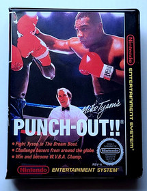 Mike Tyson's Punch-Out!! SOLO ESTUCHE Nintendo NES Caja CUALQUIER 4+ 20% DE DESCUENTO CALIDAD A+
