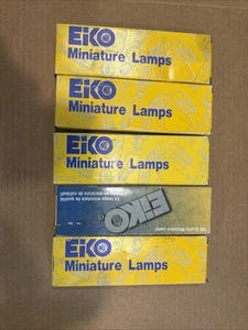 Lot of 5 Boxes (50 Lamps) Eiko Miniature Lamps 1 box ea of 91, 92, 96, 921, 923 - Picture 1 of 5